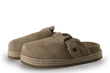 Wombat Muiltjes in maat 39 Beige, Verzenden, Beige, Overige typen, Zo goed als nieuw
