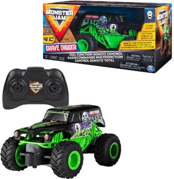 Monster Jam Grave Digger - RC Voertuig - Schaal 1:24 - 2,4, Ophalen of Verzenden, Zo goed als nieuw
