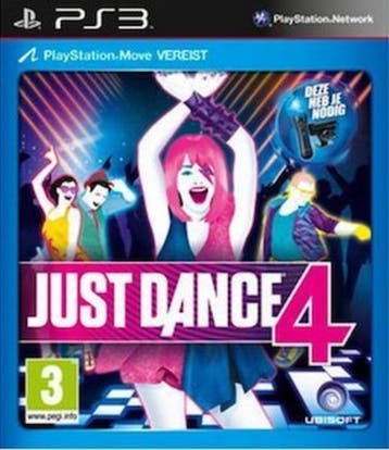 Just Dance 4 (Playstation Move Only) (PS3 Games), Ophalen of Verzenden, Zo goed als nieuw