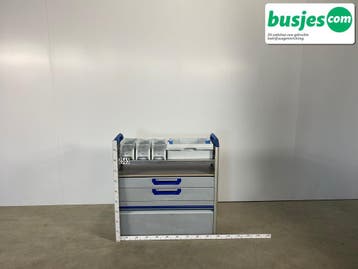 Sortimo staal alu gebruikte bedrijfswagen inrichting (nr 256, Ophalen of Verzenden