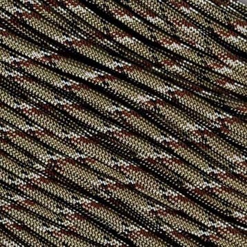 Rol 100 meter - Desert Camo Paracord 550 - #23, Ophalen of Verzenden, Nieuw, Draad