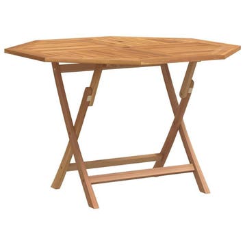Houten Balkontafel 110cm | Massief Teak | Laatste Stuk!, Tuin en Terras, Ophalen of Verzenden, Gebruikt, Vierkant, Teakhout