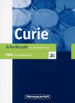 Curie Vwo 2 C deel Verwerkingsboek druk 2 9789006340419, Zo goed als nieuw