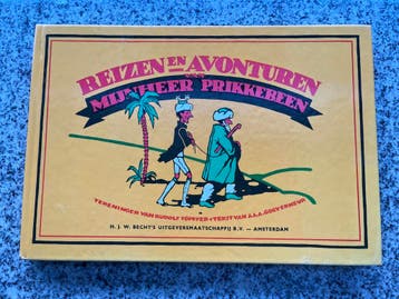 Reizen en avonturen van Mijnheer Prikkebeen, Eén stripboek, Verzenden, Gelezen, J.J.A. Goeverneur