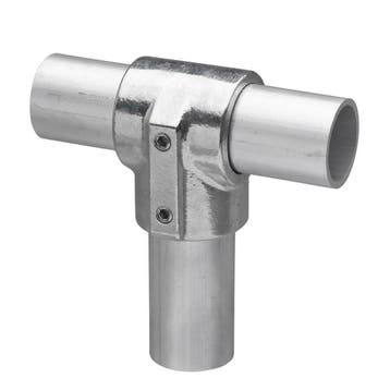 Buiskoppeling Kort T-stuk Economic Ø 42 mm Aluminium, Verzenden, Nieuw