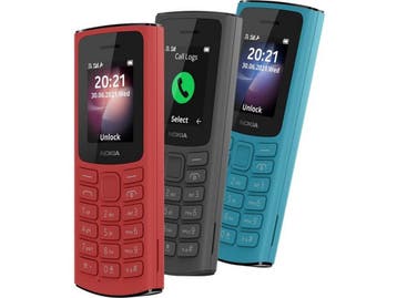 Nokia 105 (2021) - Mobiele telefoon - 4G - Zwart, Verzenden, Nieuw