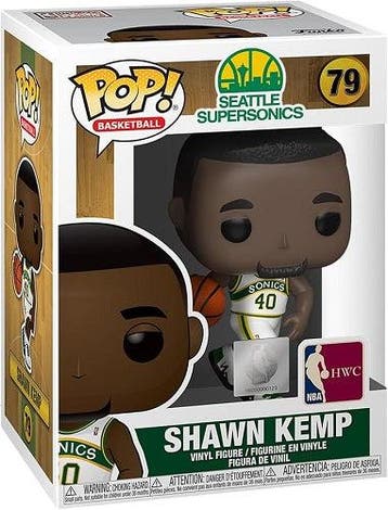 Funko POP! - Basketball - Seattle Supersonics - Shawn Kemp, Verzenden, Nieuw