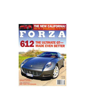 2008 FERRARI FORZA MAGAZINE 87 ENGELS, Nieuw, Ferrari, Author