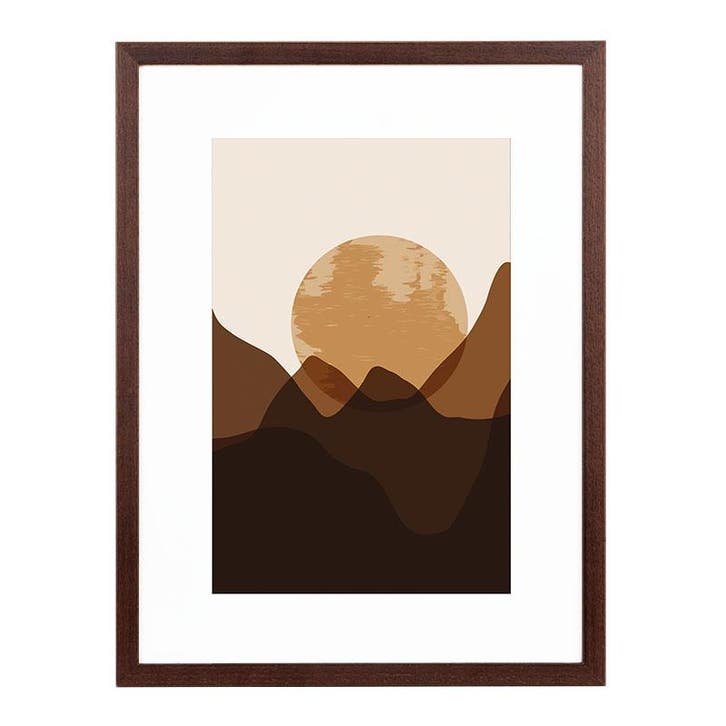 Wissellijst 40x40 cm Teak, Huis en Inrichting, Woonaccessoires | Lijsten, Ophalen of Verzenden