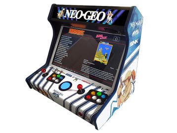 27 Premium UWBE NEO-GEO 2-player Arcade Bartop Cabinet, Spelcomputers en Games, Spelcomputers | Overige, Nieuw