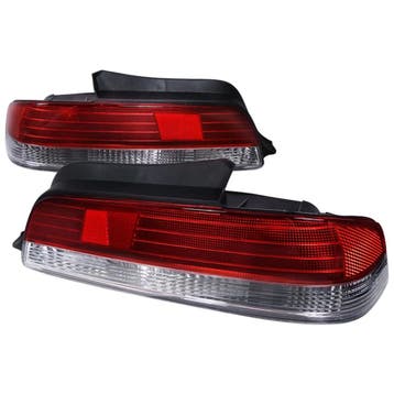 SK-Import Achterlicht Chrome Housing Rood Glas Honda Prelude, Ophalen of Verzenden, Nieuw, Honda