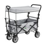 Inklapbare Bolderkar / Transportwagen - Max. 120 kg - Grijs, Caravans en Kamperen, Bolderkarren, Verzenden, Nieuw