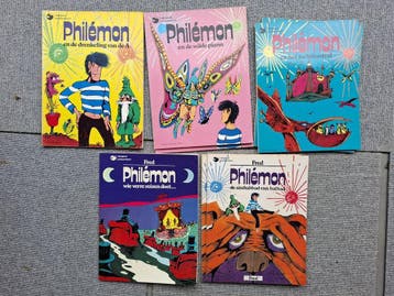 Philémon surrealistische stripreeks - Fred, Complete serie of reeks, Verzenden, Gelezen