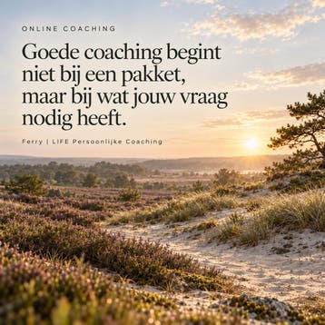 Life coach tarieven zonder pakket of traject, Diensten en Vakmensen, Persoonlijke ontwikkeling