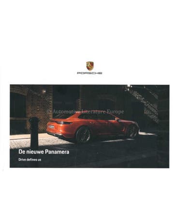 2021 PORSCHE PANAMERA HARDCOVER BROCHURE NEDERLANDS, Nieuw, Porsche, Author