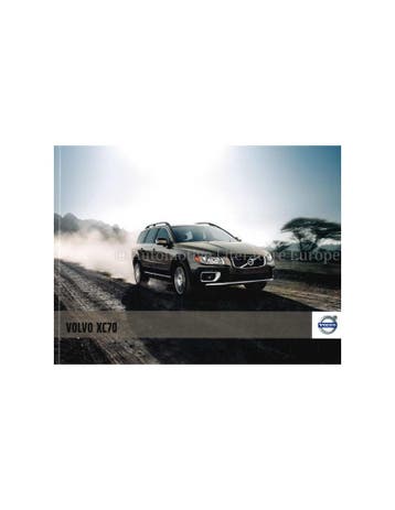 2012 VOLVO XC70 BROCHURE NEDERLANDS, Nieuw, Volvo, Author