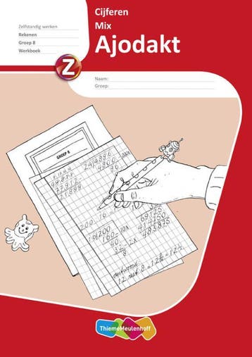 Ajodakt Rekenen Cijferen mix 5 ex Werkboek Groep 8, Verzenden, Zo goed als nieuw, Marianne van Gameren