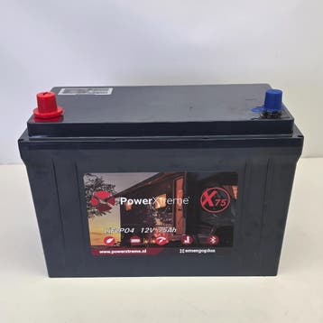 PowerXtreme X75 Lithium Accu 75Ah 12V | nette Staat, Ophalen of Verzenden, Nieuw