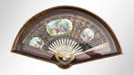 Handwaaier - Papier, Been - Antieke Europese waaier