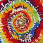 Haarband Bandana Zakdoek – Tie Dye Regenboog Print –, Nieuw