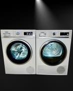 TOPPER! SIEMENS 9KG STEAM WASMACHINE SIEMENS 9KG WPDROGER!, Energieklasse A of zuiniger, 1200 tot 1600 toeren, Minder dan 85 cm