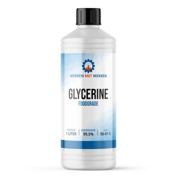 Wmm Chemie Glycerine 99,5 foodgrade 1 liter, fles, Verzenden, Nieuw