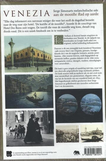 Venezia 9789492081094 Serge Simonart, Boeken, Verzenden, Gelezen, Serge Simonart