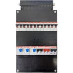 ABB groepenkast 12 lichtgroepen, 1 aardlekautomaat 16A 300mA, Ophalen of Verzenden, Nieuw