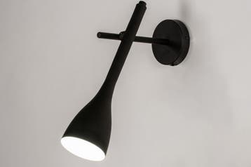 Rietveld Wandlampen - Zwart - Metaal, Verzenden, Nieuw