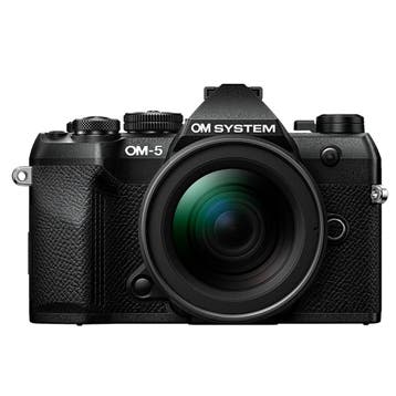 OM System OM-5 Mark II Zwart + 12-40mm f/2.8 Pro II, Ophalen of Verzenden, Nieuw, Overige Merken