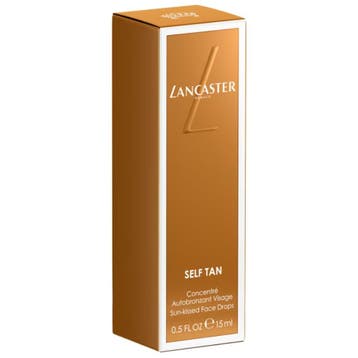 Lancaster Self Tan Sun-Kissed Face Drops - 15ml, Ophalen of Verzenden, Nieuw, Gehele gezicht, Make-up