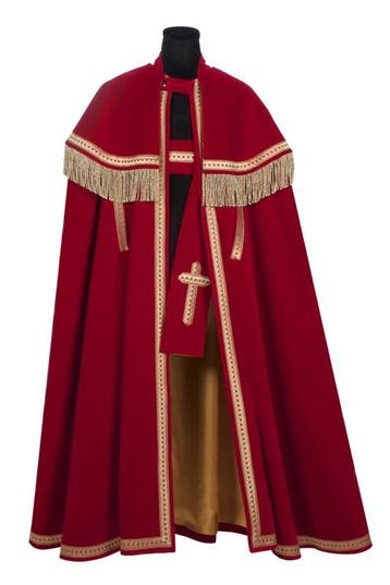 TV Sint mantel + stola Bram (breed), Diversen, Sinterklaas, Verzenden, Nieuw