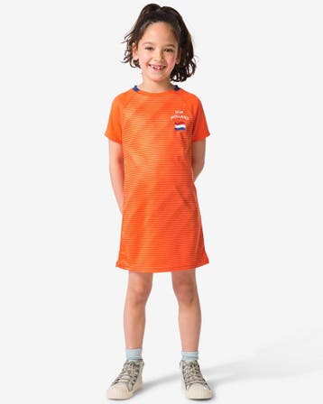 HEMA Kinderjurk WK oranje van €10.19 voor €7.5 sale, Verzenden, Nieuw