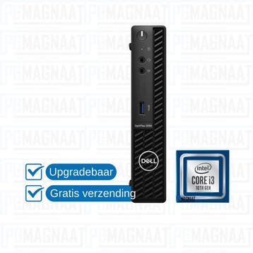 Dell OptiPlex 3090 Mini | i3-10300T | 8GB | 256GB NVMe, Gebruikt, 2 tot 3 Ghz, 8 GB, Ophalen of Verzenden