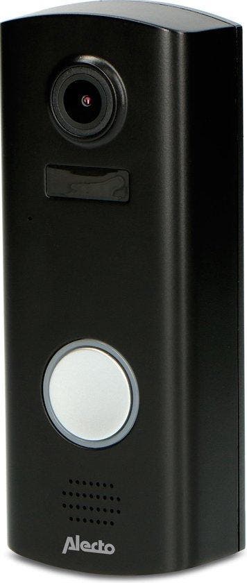 Alecto DVC600IP - Video Deurbel met Camera en Wifi - Zwart, Verzenden, Zo goed als nieuw