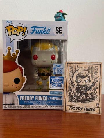 Funko - Funko Pop - Freddy Funko as Metalhead – Fundays 2025