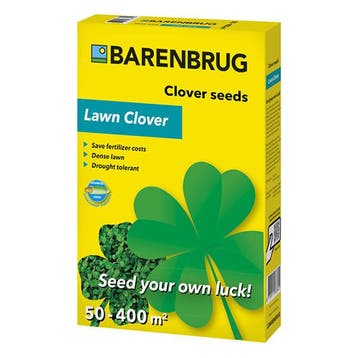 Graszaad met klavers | Barenbrug | Lawn Clover | 400 m², Tuin en Terras, Verzenden, Nieuw