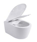 Spoelrandvrij wandcloset 49 x 36 cm met soft close zitting, Ophalen of Verzenden, Nieuw, Bad