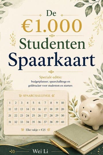 9789083714905 De 1.000 Studenten Spaarkaart, Verzenden, Nieuw, Wei Li
