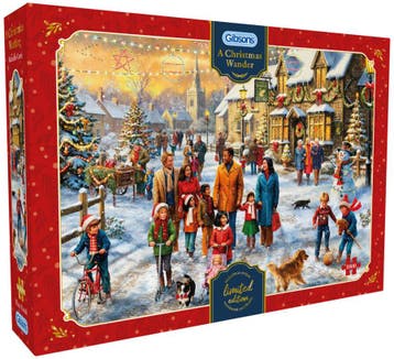 A Christmas Wander Puzzel (1000 stukjes) | Gibsons - Puzzels, Verzenden, Nieuw