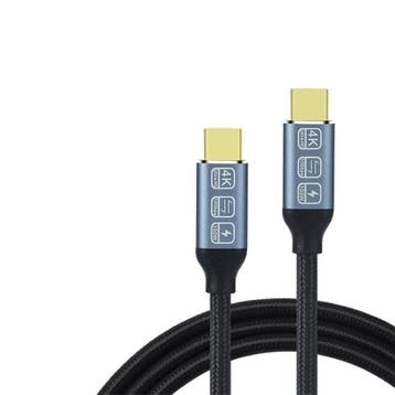DrPhone PowerLink ProCharge 3000XC USB-C naar USB-C Kabel –, Verzenden, Nieuw