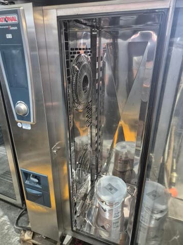 Rational SCCWE201 inrij combisteamer in VEILING, Gebruikt, Ovens, Magnetrons en Steamers