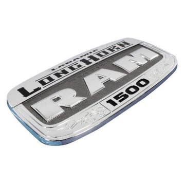 Logo front door LH Laramie Longhorn chrome, Ophalen of Verzenden, Nieuw