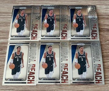 2024/25 Panini Prizm Victor Wembanyama No. 9 Insert card - 6, Nieuw