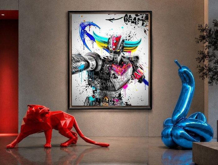 Moabit - Grandizer X Press the Kill Switch, Antiek en Kunst, Kunst | Designobjecten