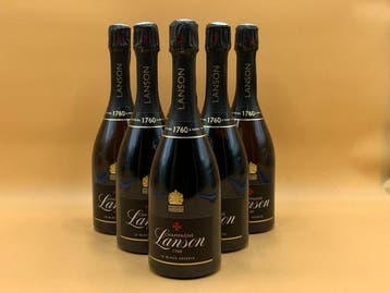 Lanson, Le Black Réserve Brut - Champagne - 6 Flessen (0.75, Nieuw