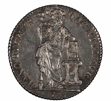 Nederland, Utrecht Generaliteitsgulden 1794 – Cable Edge