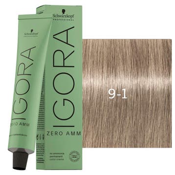 Schwarzkopf – Igora Zero Ammonia 60 ml – 91 : Zeer Licht, Verzenden, Nieuw