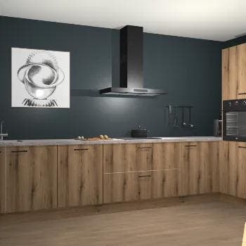 Goud Eiken keuken Khao Lak 73149, Verzenden, Nieuw