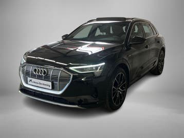 Zakelijke Lease |  Audi e-tron 50 quattro Advanced edition P, Automaat, Stof, Gebruikt, Zwart